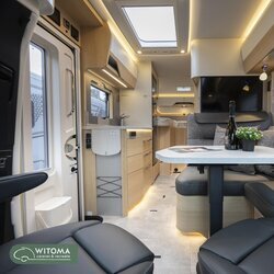 HYMER Hymer BMC-T 580 Black Line XXL bed 215cm!