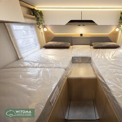 HYMER Hymer BMC-T 580 Black Line XXL bed 215cm!