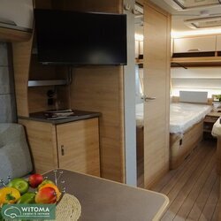 Knaus  Knaus Sudwind 60 Years 460 EU Demo caravan aanwezig
