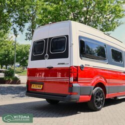 Hymer-Eriba Hymer-Eriba Car 600 Two Tone White/Red 163pk