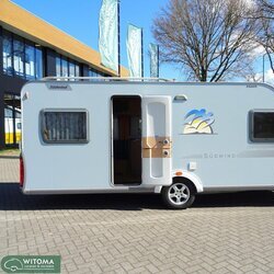 Knaus  Knaus Sudwind Premium Line 500 FU mooie ruime caravan