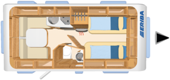 Eriba Nova 470 | Witoma Caravan & Recreatie