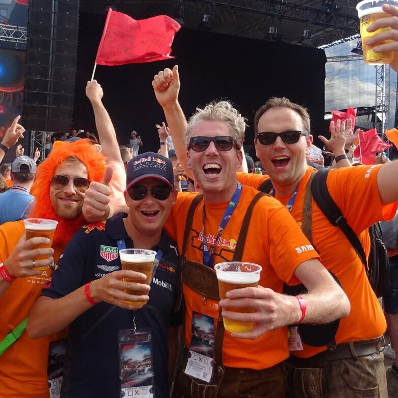 Feest in de Fan Zone