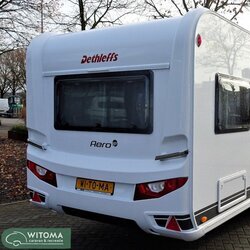 Dethleffs Aero 530 UP 2023 op show kinderkamer