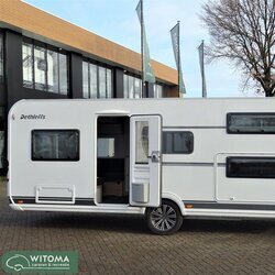 Dethleffs Aero 530 UP 2023 op show kinderkamer