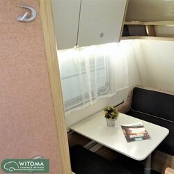 Dethleffs Aero 530 UP 2023 op show kinderkamer