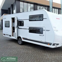 Dethleffs Aero 530 UP 2023 op show kinderkamer