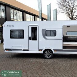 Dethleffs Aero 530 UP 2023 op show kinderkamer