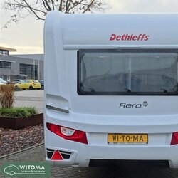 Dethleffs Aero 530 UP 2023 op show kinderkamer
