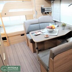 Knaus  Sudwind 60 Years 550 FSK Op show met stapelbed