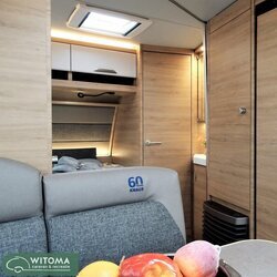 Knaus  Sudwind 60 Years 550 FSK Op show met stapelbed