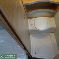 Knaus  Sudwind 60 Years 550 FSK Op show met stapelbed
