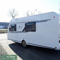 Knaus  Sudwind 60 Years 550 FSK Op show met stapelbed