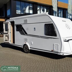 Knaus  Sudwind 60 Years 550 FSK Op show met stapelbed