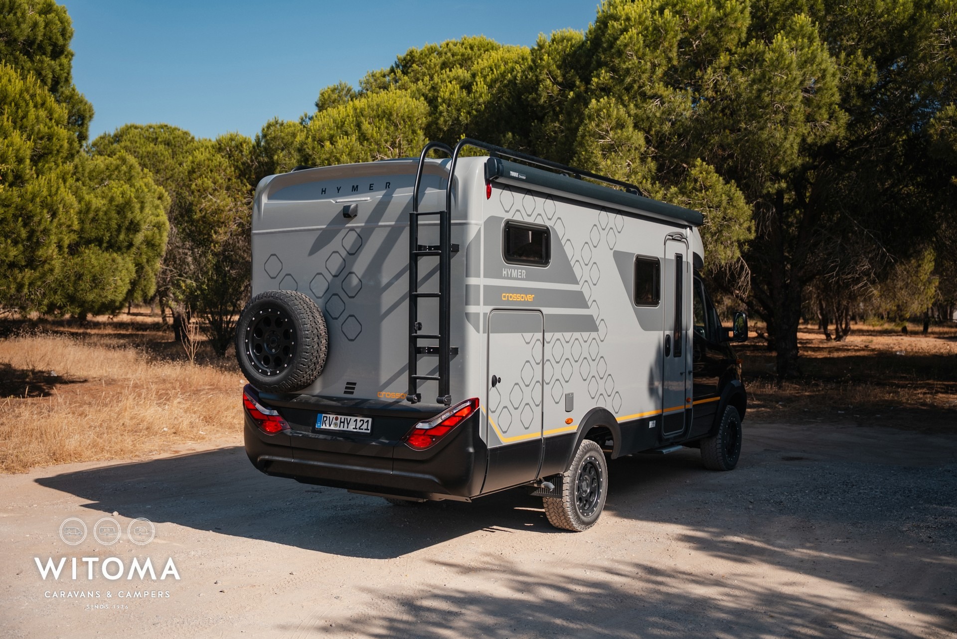 Hymer ML-T 570 Crossover 2027 buiten rechts-achter