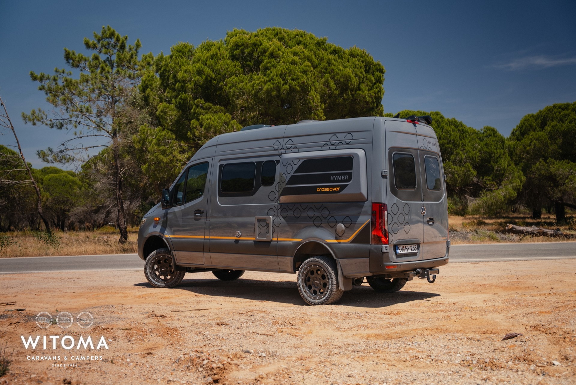 Hymer Crossover Grand Canyon S 4x4 model 2027 in nieuwe buitenkleur  