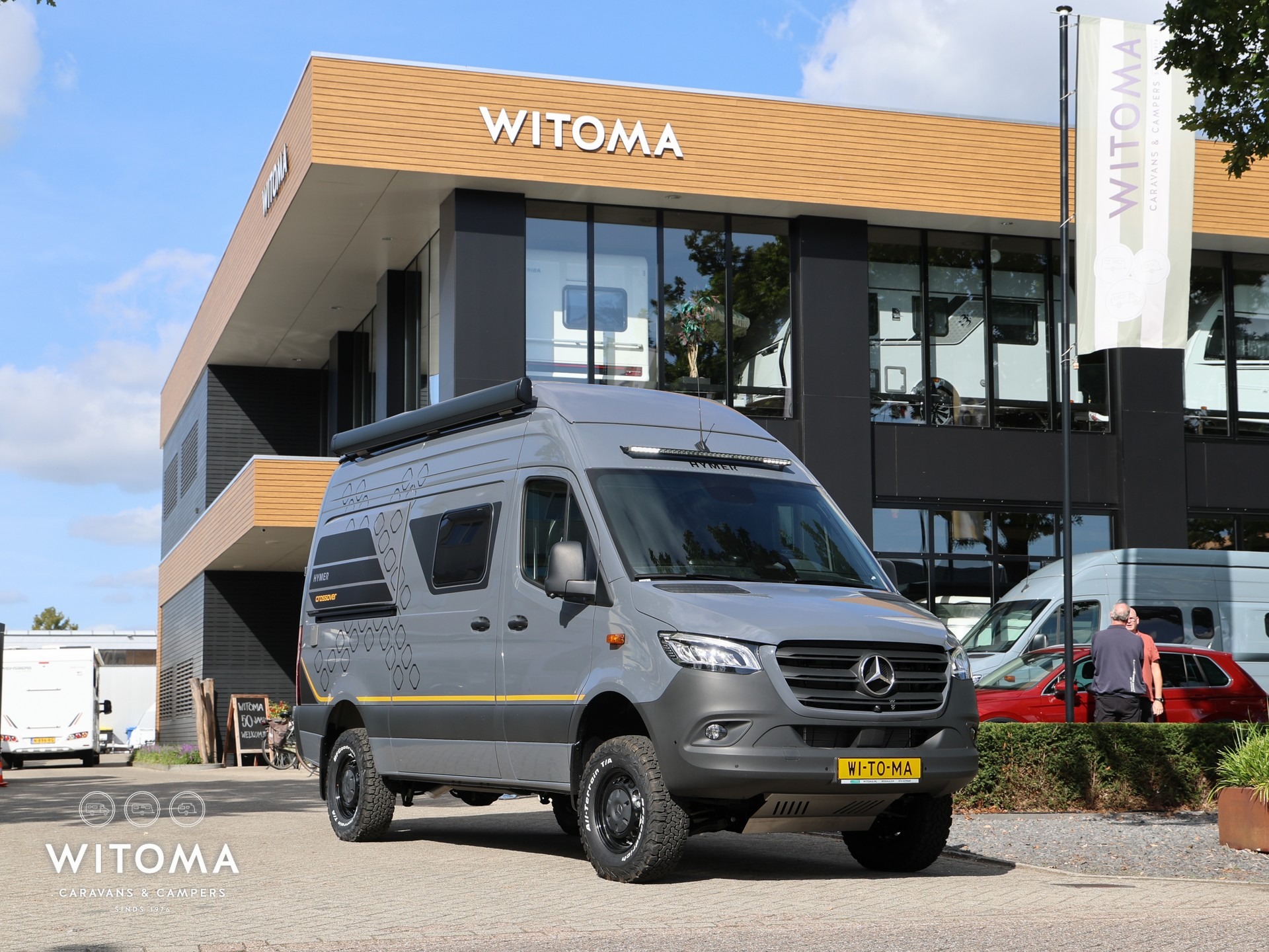 Grand Canyon-S Crossover 2027 samen met de  Hymer ML-T 570 Crossover 4x4 2027